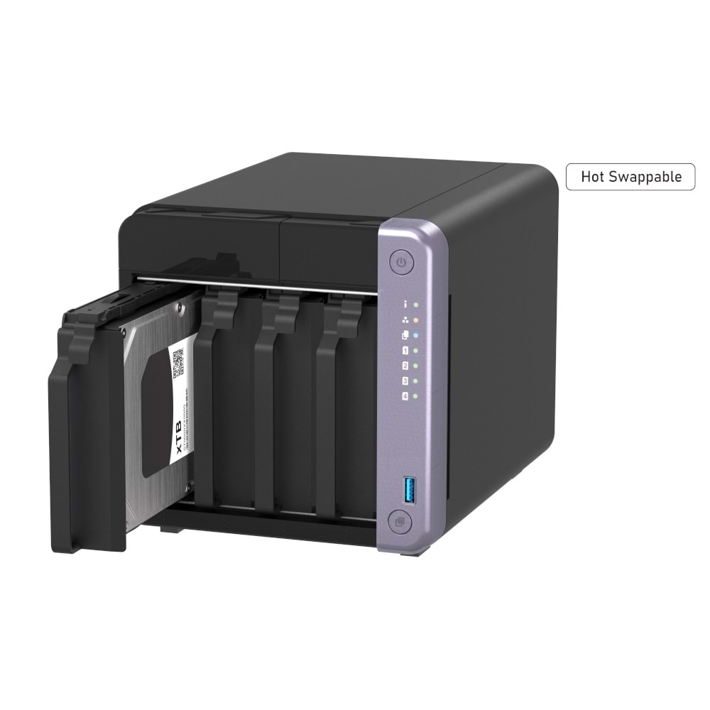 QNAP TS-432X-4G 4 YUVALI 4GB DEPOLAMA ÜNİTESİ (Resmi Distribütör Garantili)