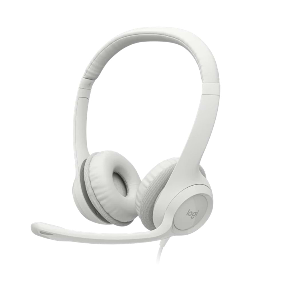 LOGITECH H390 MIKROFONLU BEYAZ KULAKLIK 981-001286