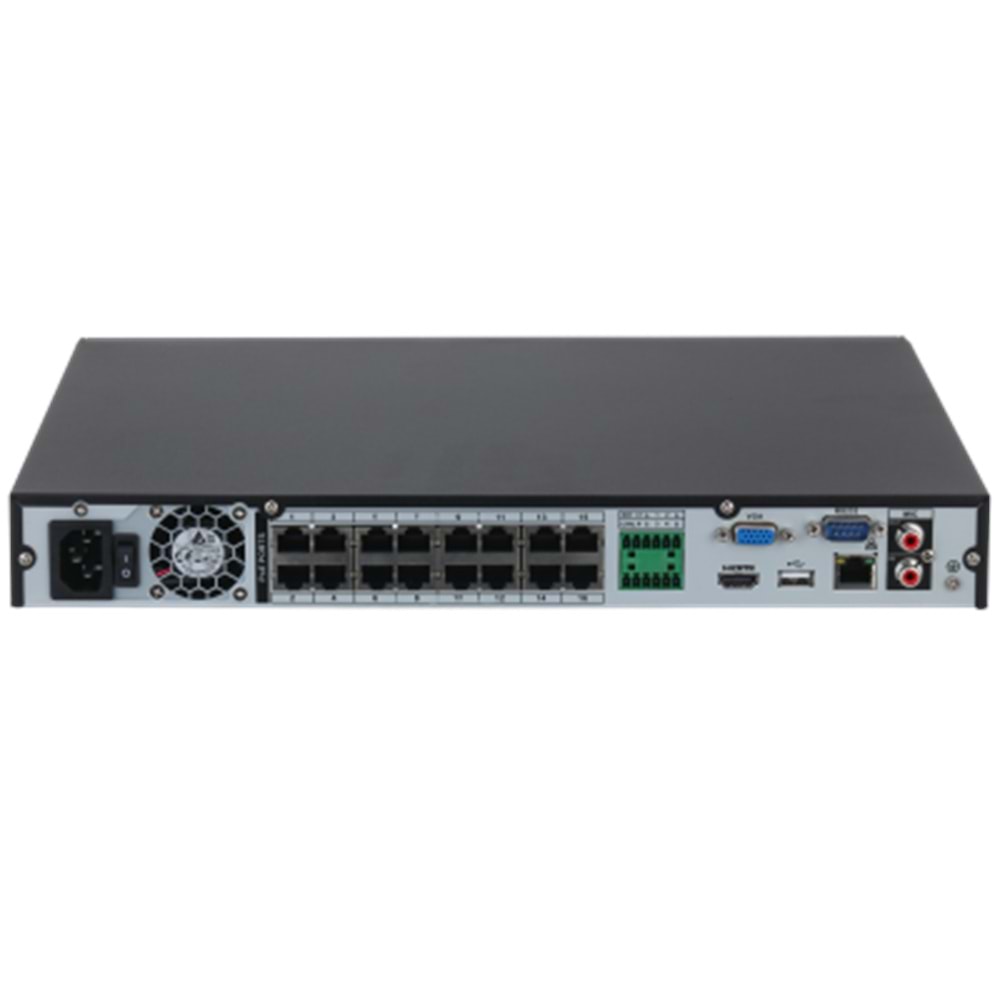 DAHUA NVR4216-16P-4KS3 16 KANAL NETWORK KAYIT CİHAZI (POE)