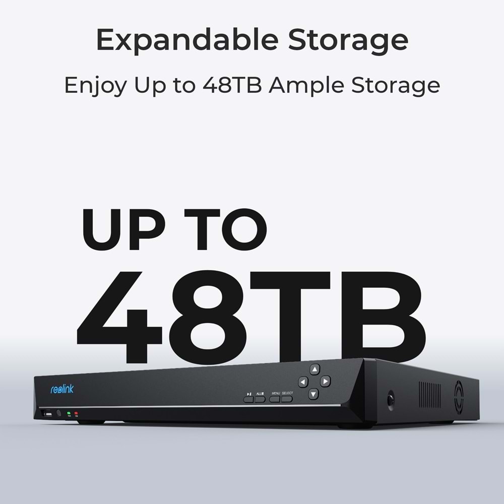 REOLINK NVS36 36 KANAL NETWORK KAYIT CİHAZI