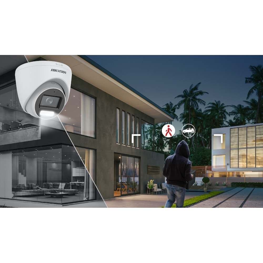 HIKVISION DS-2CD1027G2H-LIUF 2MP 2.8 MM HYBRİD LİGHT SESLİ IP BULLET KAMERA