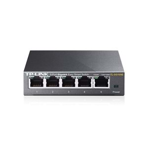 TP-LINK TL-SG105E 5PORT 10/100/1000 YÖNETİLEBİLİR SWITCH