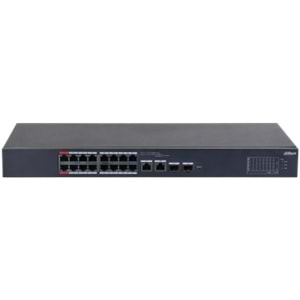 DAHUA CS4218-16ET-135 16 PORT 16XFE-2XGE-2XGE/SFP YÖNETİLEBİLİR 135W POE SWİTCH