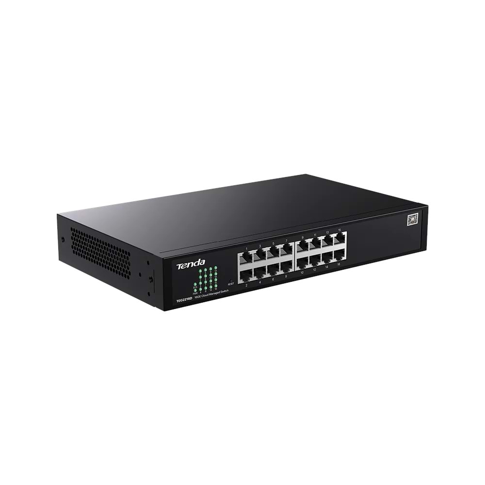 TENDA TEG2216D 16GE PORT CLOUD YÖNETİLEBİLİR SWİTCH
