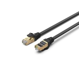 UNITEK CAT7 PATCH KABLO 1MT FLAT 10GBPS (C1897BK-1M)