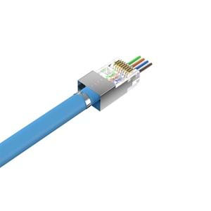 UNITEK CAT7 RJ45 50'Lİ PASS TROUGH KONNEKTÖR (OT1093ATP01)