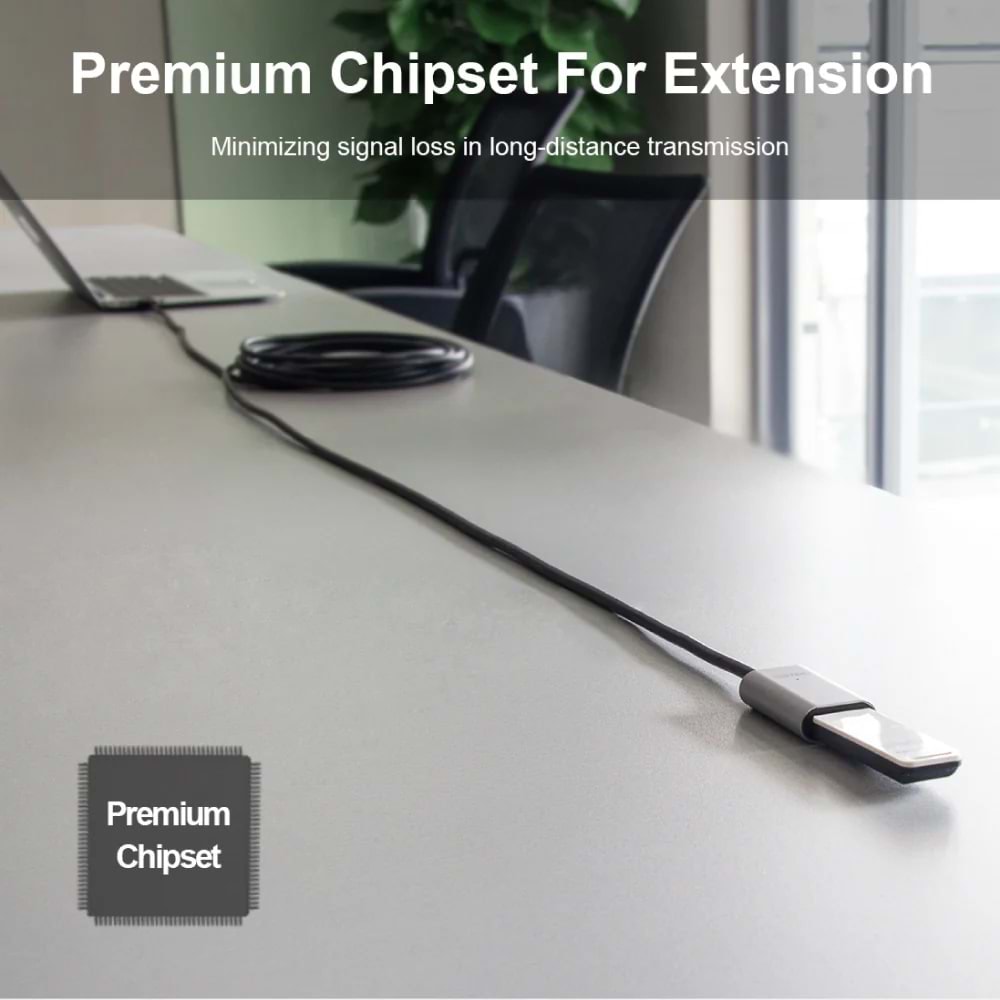 UNITEK USB3.0 UZATMA KABLOSU 10MT PREMIUM CHIPSET (Y-3005)