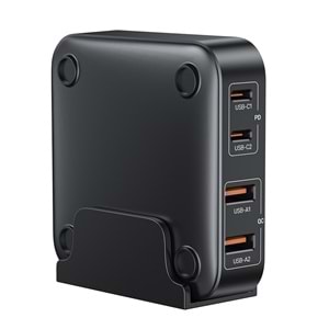 UNITEK 100W MASAÜSTÜ GAN ŞARJ İSTASYONU SİYAH (P1229ABK)