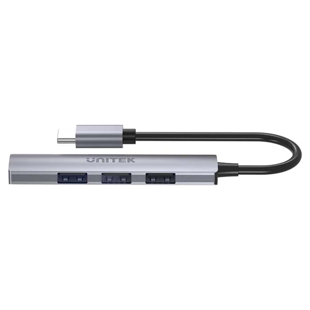 UNITEK TYPE-C TO 4 PORT USB HUB (USB3.0 + 3xUSB2.0) (H1208B)