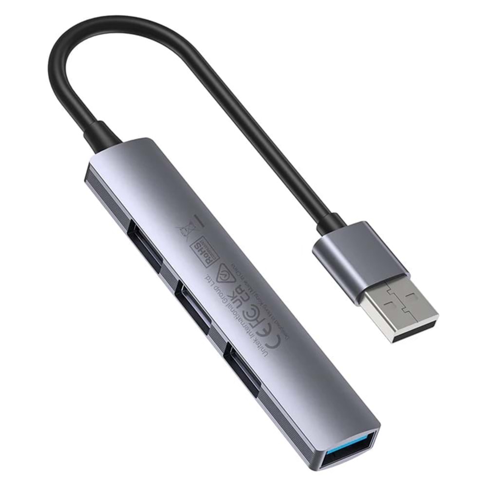 UNITEK TYPE-A TO 4 PORT USB HUB (USB3.0 + 3 x USB2.0) (H1208A)