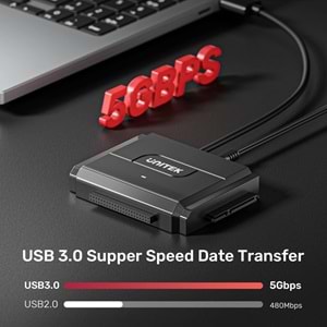 UNITEK USB3.0 TO IDE + SATA II DÖNÜŞTÜRÜCÜ (Y-3324)