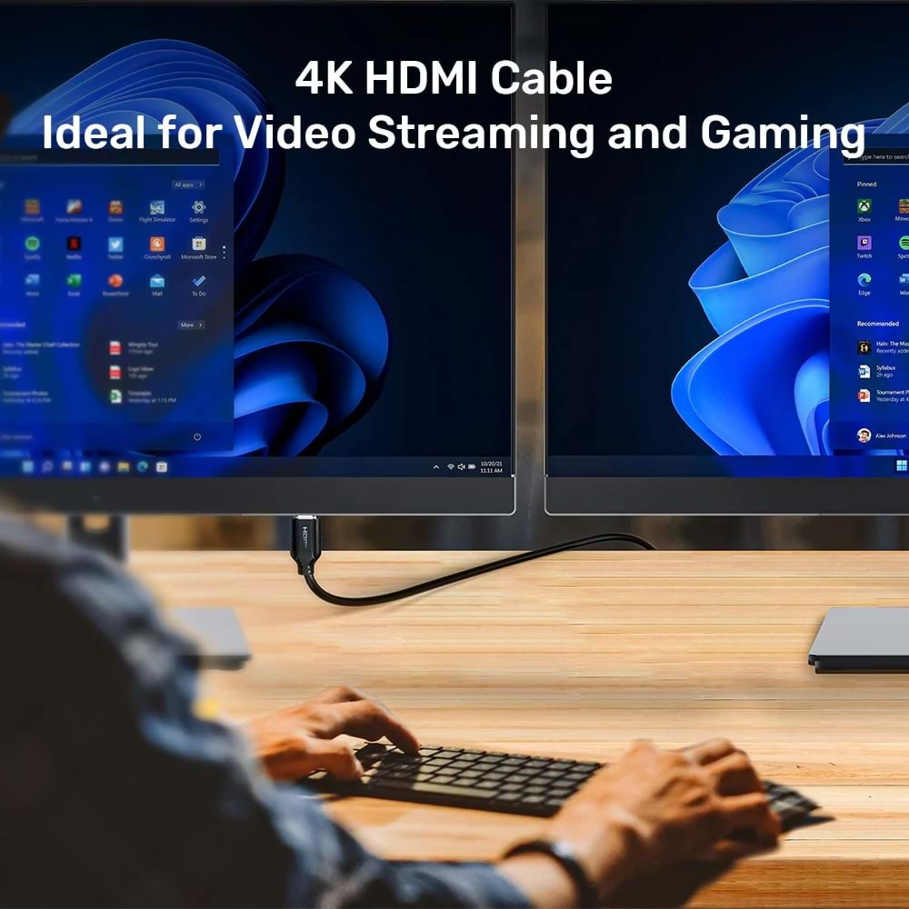 UNITEK HDMI2.0 KABLO 1.5MT 4K&60Hz (C11079BK-1.5M)