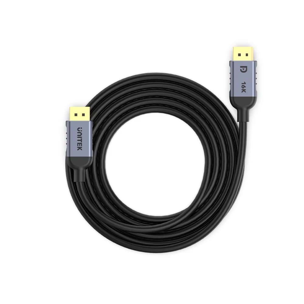 UNITEK DISPLAY PORT 2.1 %100 BAKIR 2MT 16K&60Hz (C1626GY01-2M)