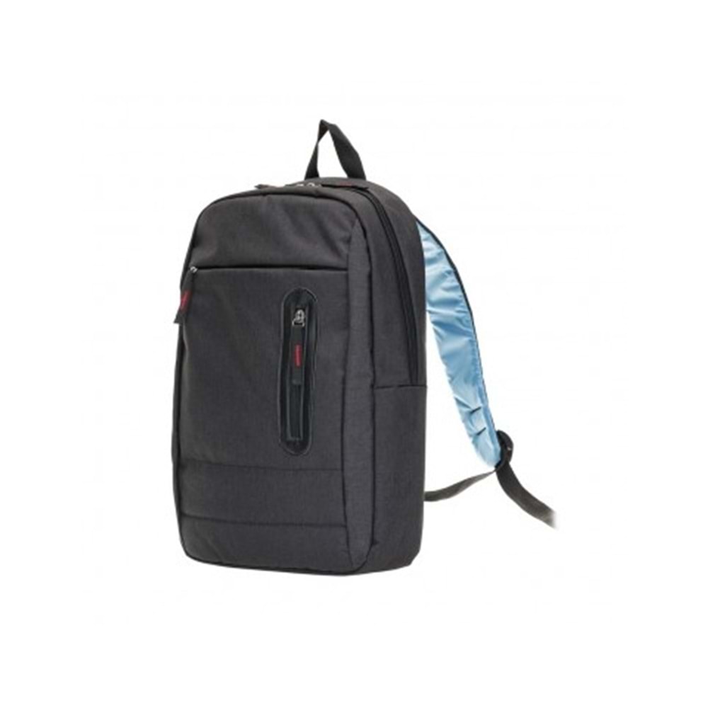 PLM CASTELO NOTEBOOK SIRT ÇANTASI SİYAH 15.6