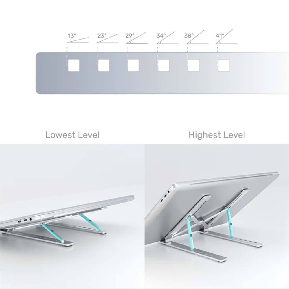 UNITEK MEKANIK KATLANABILIR LAPTOP STAND (OT155SL)