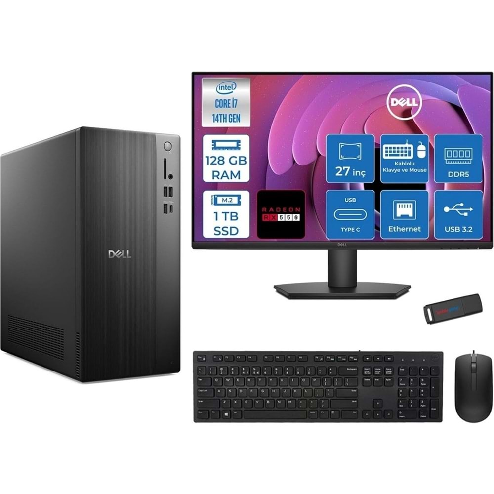 DELL PRO İ5-14500 16G 512G BTO005B_QVT1260_EMEA_UBU