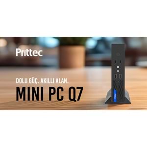 PRITTEC Q7-TH610L MINI PC I3-12100 /12 GB / 512 Nvme M2 / Free Dos