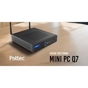 PRITTEC Q7-TH610L MINI PC I3-12100 /12 GB / 512 Nvme M2 / Free Dos